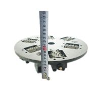 300mm 6 Rollers Diamond Bush Hammer Plate Wheel for Floor Grinding 