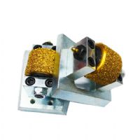 Vacuum Brazed Frankfurt Bush Hammer Roller For Stone Grinding