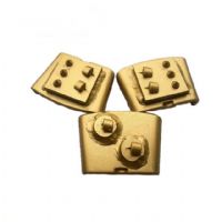 Two PCD and Three Alloy HTC Diamond Grinding Shoes For Concrete Floor