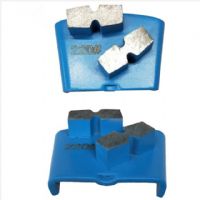 Two H Shape Segments Metal Bond Abrasive Concrete Grinding For HTC Grinder