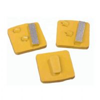 Trapezoid Diamond Two PCD Grinding Shoe For Floor Coating Removal
