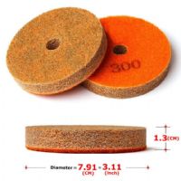 3 Inch Wet Use Diamond Sponge Polishing Pad For Granite Marble Stone