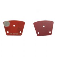 Single Round Segment Diamond Metal Bond Trapezoid Floor Pads For Coating Removal