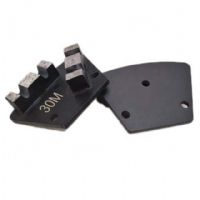 High Efficiency Coating Removal Trapezoid Diamond Grinding Tools With Two M Segments