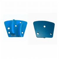 Double Drill Segments Trapezoid Diamond Grinding Heads For Removing Mastic Thicker Epoxy