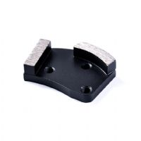 Two Segments Super Quality Trapezoid Diamond Abrasive Tools With 3 holes M6 Thread