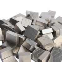 Boreway Widely Used Diamond Saw Blades V Shape Segment For Stone Block Cutting