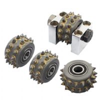 Competitive Price Grinding Tools Bush Hammer Litchi Surface Rollers Disk Plate For Suppliers