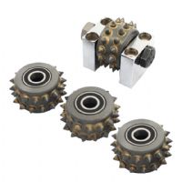2020 Boreway Concrete Granite Bush Hammer Roller Head Segment Tools for Grinding Floor Suppliers