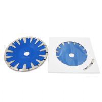 180mm T Protection Segment Concave Curved Blade Diamond Circular Saw for Concrete Marble Granite Stone Cutting Tool