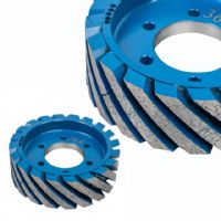 Boreway Factory Price 190mm Diamond Calibration Satellite Wheel Grinding Tools For Artificial Quartz Manufacturer