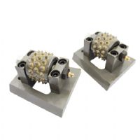 45 Teeth  Tungsten Carbide Alloy Frankfurt Bush Hammer Roller Tool for Concrete Grinding
