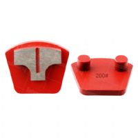 One T Shape Segment Werkmaster Concrete Shoe Metal Grinding Block For Werkmaster Floor Grinder Suppliers