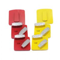 Unique Products Redi Lock Two Oval Segment Concrete Floor Grinding Bar Diamond Block Disc