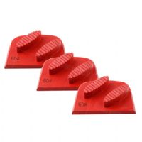 Double Shoes Shape Lavina Grinding Bar Diamond Grinding Disc For Concrete Floor Grinder