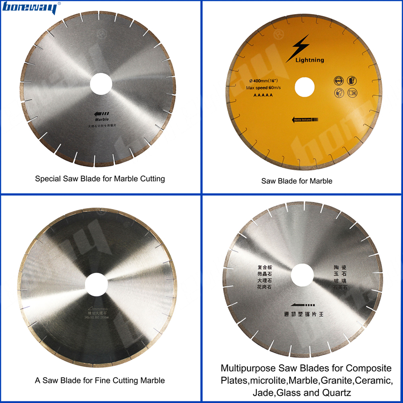 Boreway 700mm Diamond Marble Saw Blade With Sharp Segment