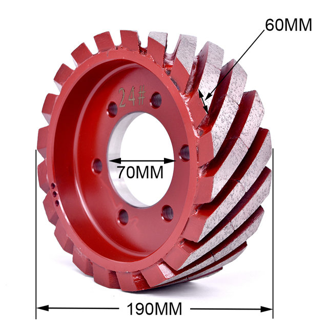  2020 New Product Diamond Calibrating Sharpening Wheel Milling Head Grinding Tool For Stone Slab Manufacturer