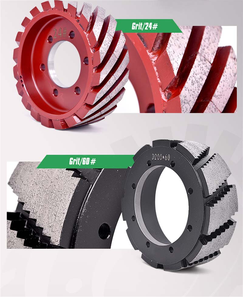 China Factory Price Artificial Quartz Stone Calibrating Roller