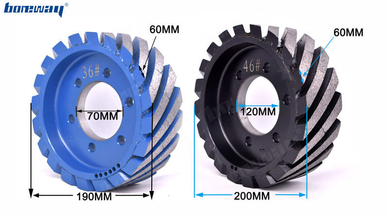 D200mm 8 Inch Long Long Life Quartz Stone Calibrating Wheels