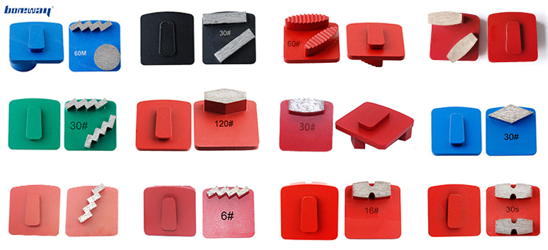 Professional wholesale High Frequency Welding Stairs Bar Shoe Disc For Husqvarna Grinders Suppliers