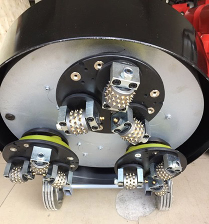 Husqvarna Bush Hammer Roller Grinding Disc