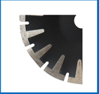 Round Diamond Blade Protective Teeth