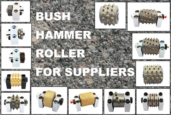cheap price bush hammer roller head grinding wheel for granite marble stone concrete  floor suppliers