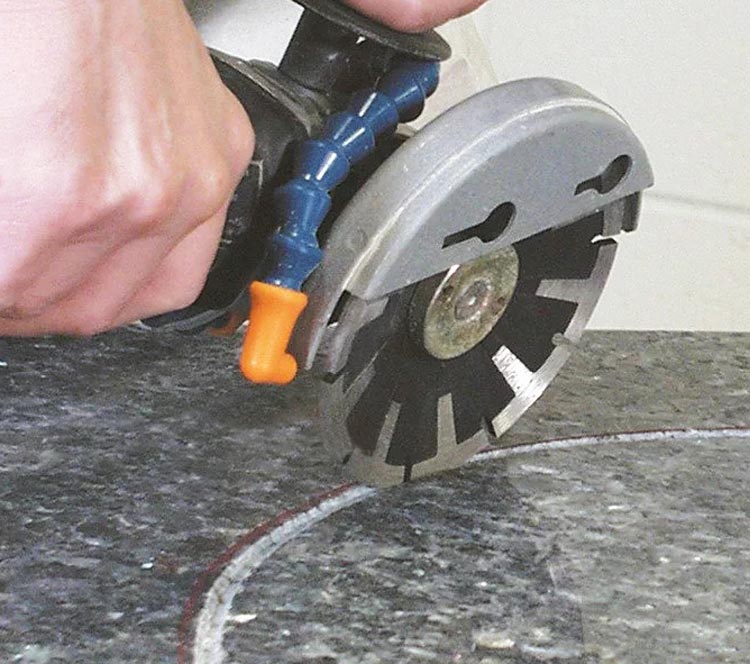 180mm T Protection Segment Concave Curved Cutting Blade