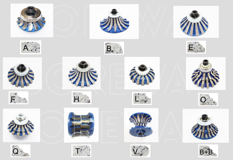 BB Shape Continuous Router Bit For Stone