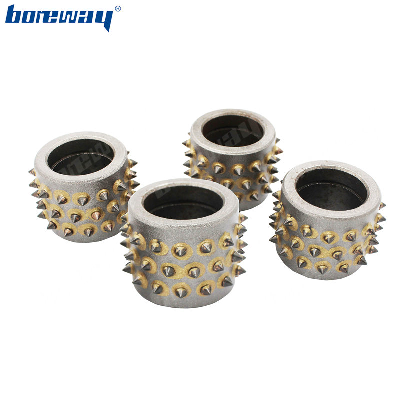 Concrete Stone Bush Hammer Tools Grinding Rollers 