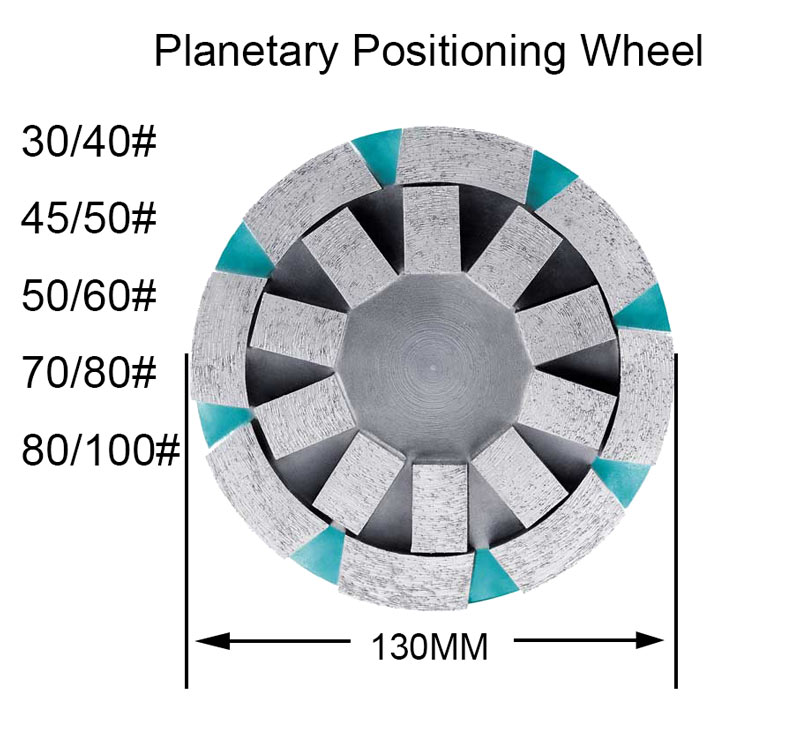 Diamond Satellite Abrasive Wheel Tool For Sale