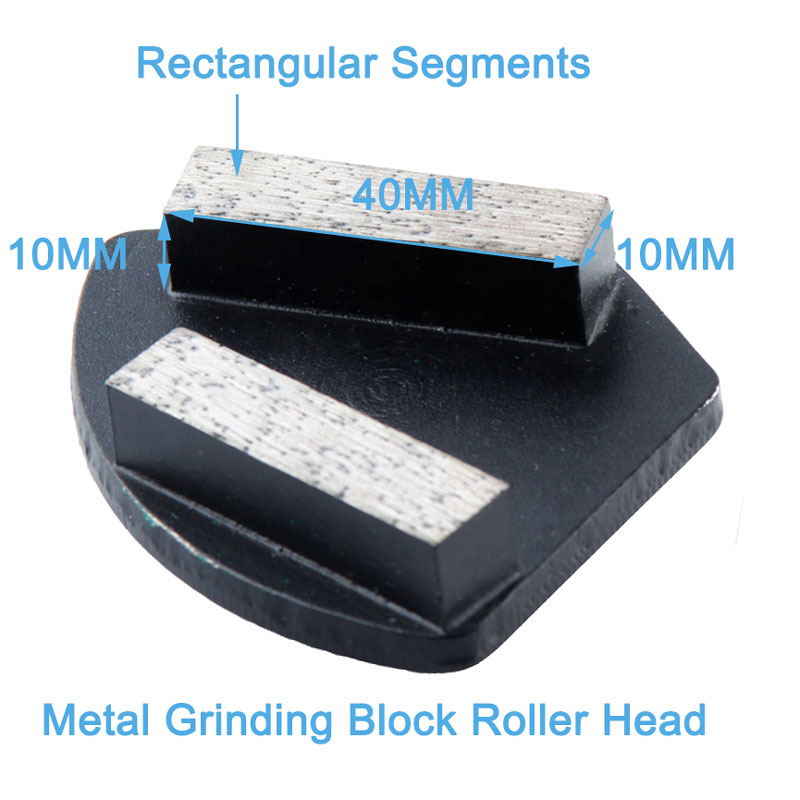 40*10*10 Metal Trapezoid Shape Grinding Pad 