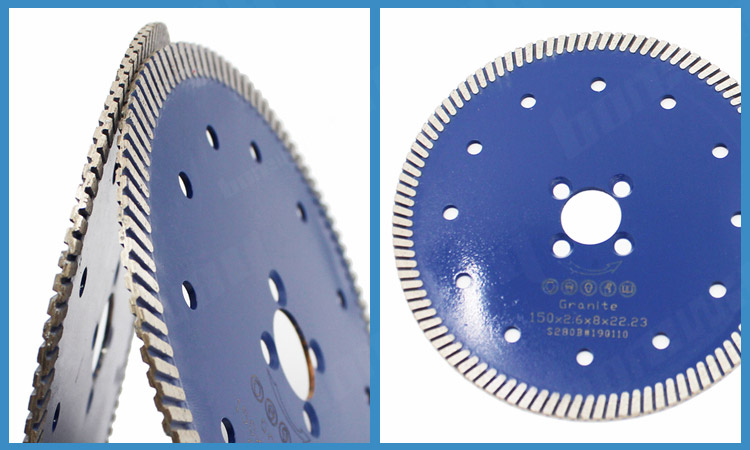 Diamond Turbo Blade Zero Chipping Cutter Disc