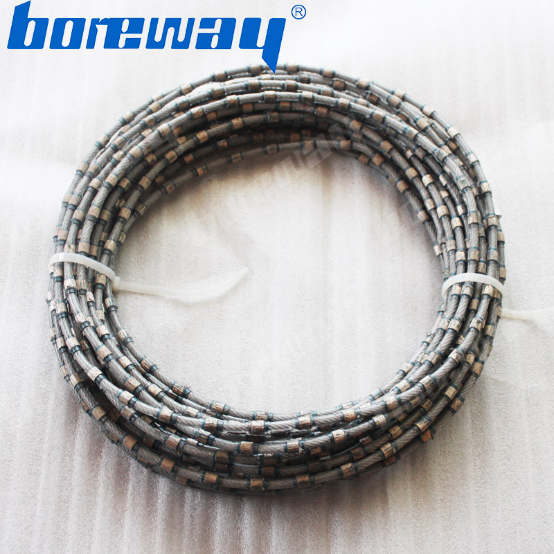 Injection Sandstone Wire Saw Diameter 7.3 mm 40 beads per meter