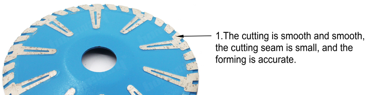 Turbo Rim Continuous Concave Cutting Blade