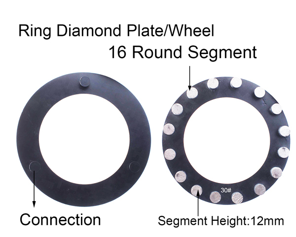 Factory Cheap Price 16 Round Diamond Segment Klindex Ring Grinding Wheel For Concrete Floor Suppliers