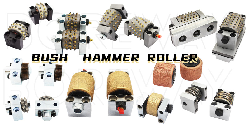 Rotary Bush Hammer Roller  Plate Tool Manufacturers