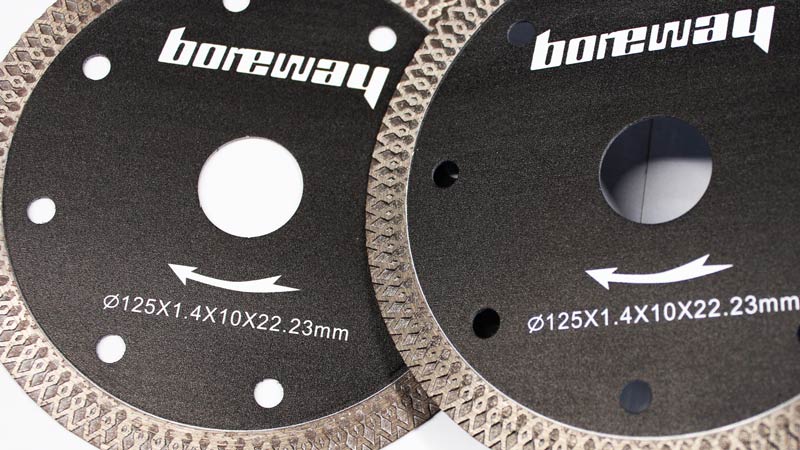 Boreway Super Thin Turbo 5 inch Cutting Saw Blade Tools
