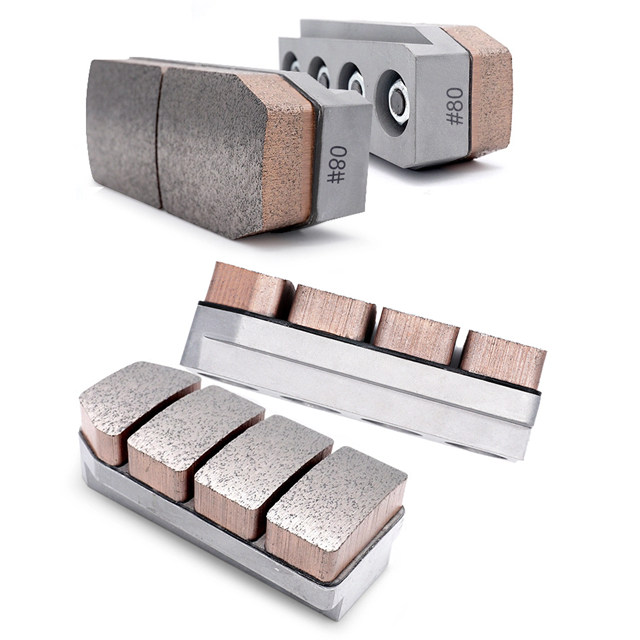 Granite Grinding Tools Segmented Metal Bond Block Diamond Polishing Fickert Abrasive 2020