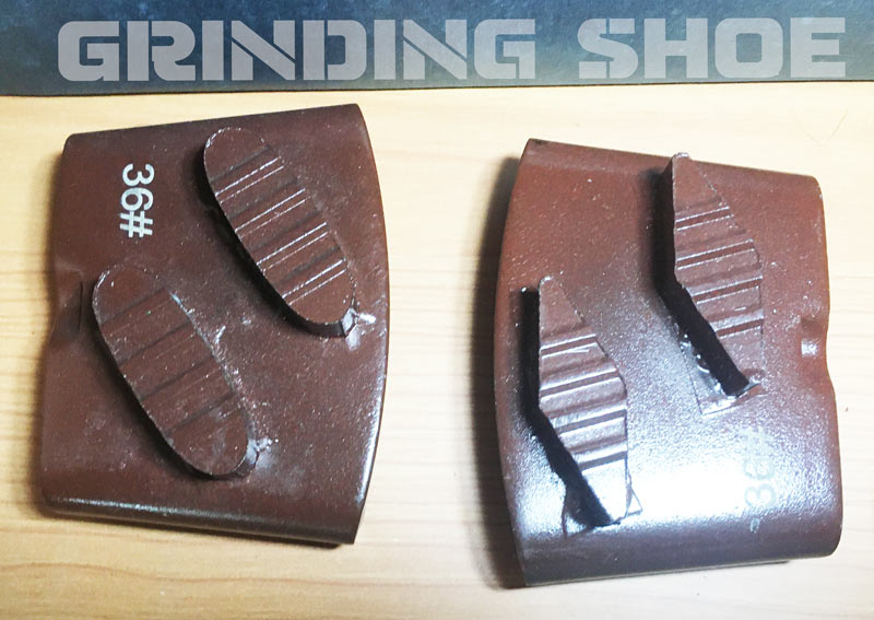 floor grinding shoe