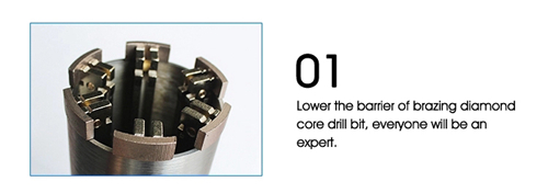 Boreway Brazed Metal Magnet Holder For Diamond Core Drill Bit Manufacturer