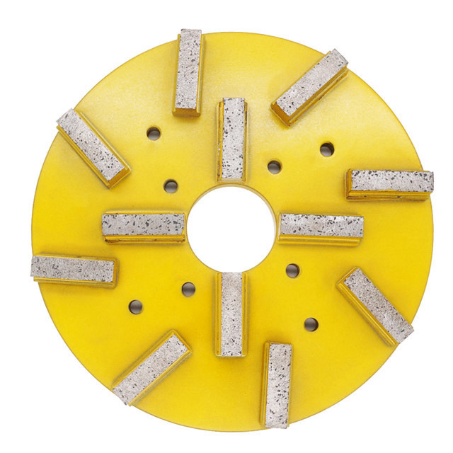 B2B 6 Inch 150mm Top Quality Metal Polishing Disc Plates Diamond Granite Grinding Disk 