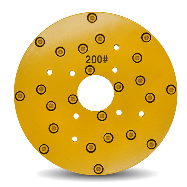 B2B 6 Inch 150mm Top Quality Metal Polishing Disc Plates Diamond Granite Grinding Disk 