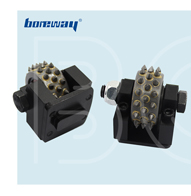 China 30 Teeth Rotary Bush Hammer Roller With Lavina Blank Manufacturer