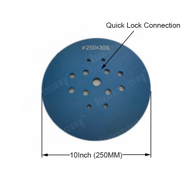 10 Inch Diamond Grinding Plate