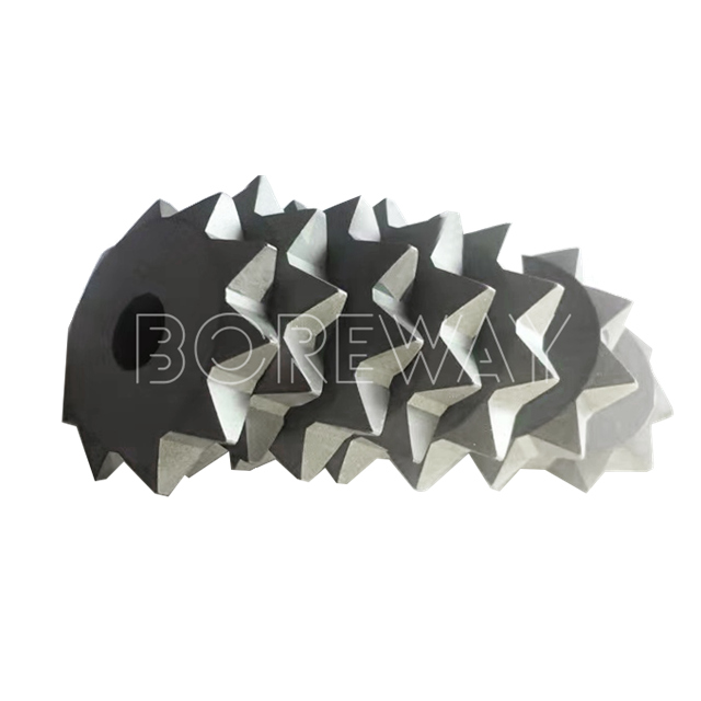 10 Teeth Rotary Star Bush Hammer Roller For Knurled Surface 99