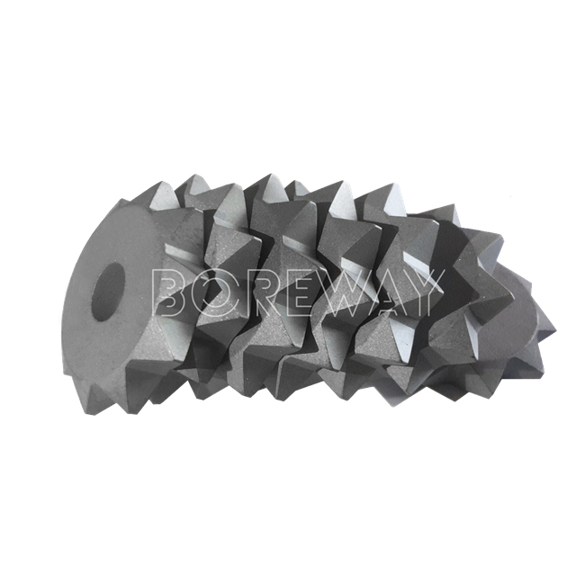 10 Teeth Rotary Knurled Bush Hammer Roller For Granite 02