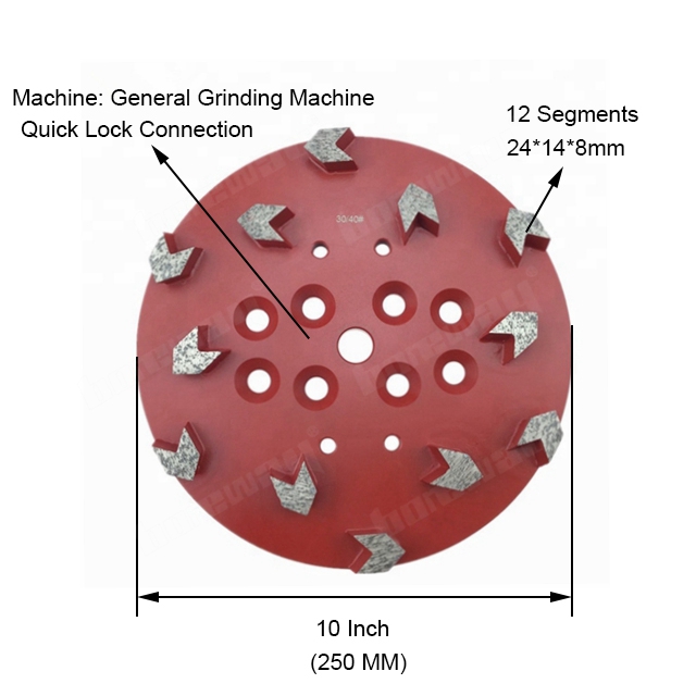 10 inch Diamond Grinding Disc