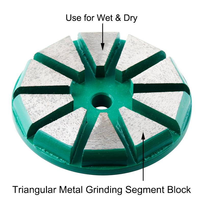 3 Inches Metal Circular Diamonds Grinding Pads