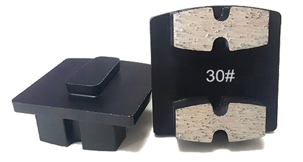 30# Diamond E Segment Redi Lock Concrete Polishing Pads For Husqvarna Grinder Suppliers
